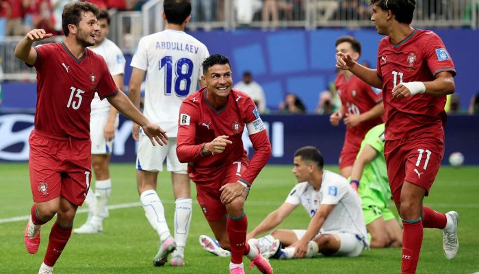 CR7 Faz História em Copa e Portugal Goleia Uzbequistão