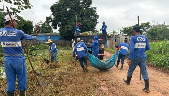 De acordo com o encarregado das equipes, Arthur Rodrigues é fundamental que a população colabo...