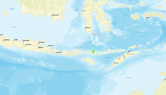 Forte Terremoto de Magnitude 5,9 Atinge Ilha na Indonésia