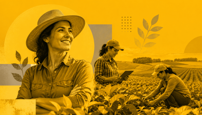 Mulheres no Agro: 19% das Propriedades, 8,5% da Área