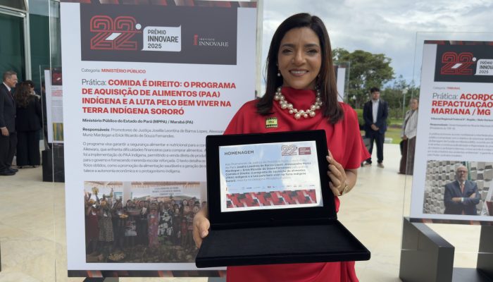 Alexssandra Mardergan, promotora de justiça agrária