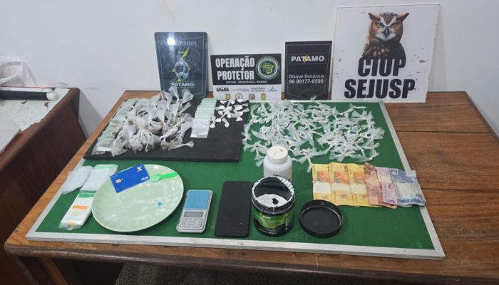 Detenta em Regime Domiciliar É Presa com Drogas no Macapaba