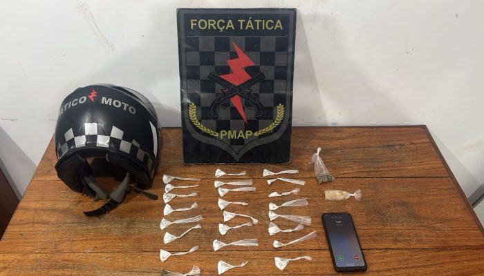 Homem É Preso com Drogas Após Tentar Fugir da PM em Macapá
