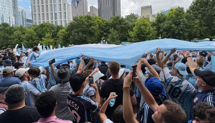 Torcedores Argentinos Preparam ‘banderazo’ em Miami Antes de Oitavas