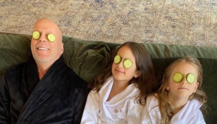 Bruce Willis É Celebrado no Dia dos Pais com Lembranças