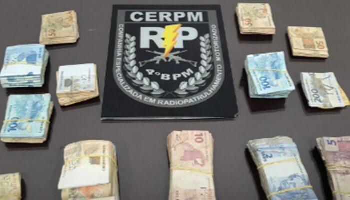 PM Recupera Dinheiro Furtado por Funcionário em Santana