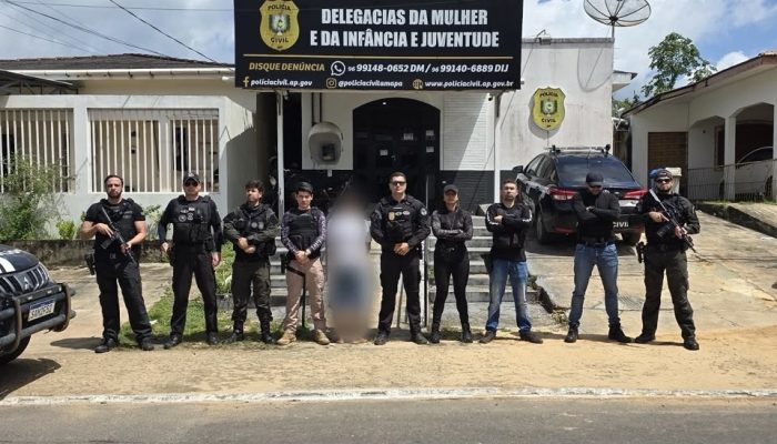 PC AP Captura Foragido de Estupro de Vulnerável em Laranjal do Jari