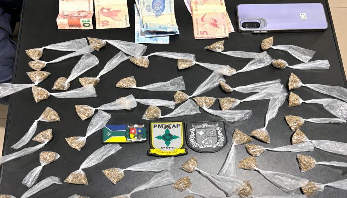 Adolescente Apreendido com Drogas no Cidade Nova, Macapá