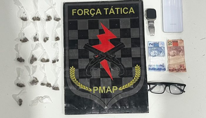 Morador Denuncia, Força Tática Prende Traficante em Flagrante no Muca