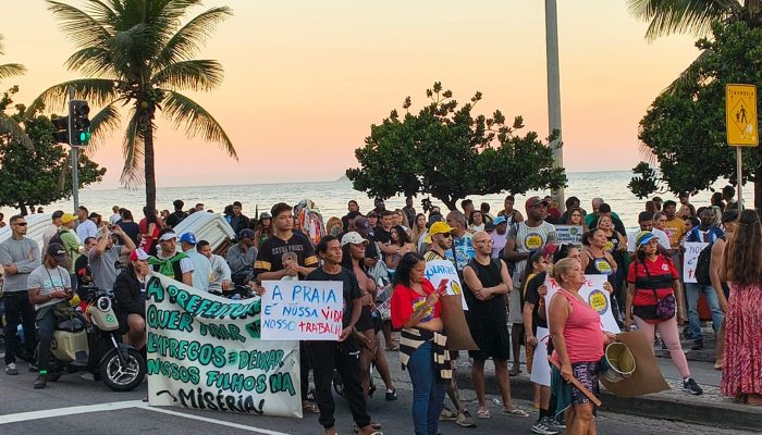 Informais do Rio Protestam e Pedem Diálogo Contra ‘tolerância Zero’